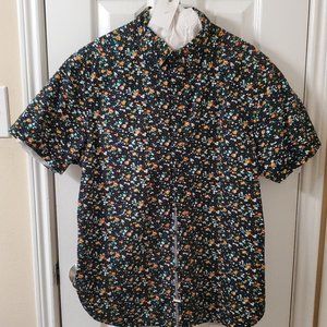 Cactus Man Men's Short Sleeve Button Up